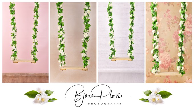 Compilatie bloemenschommel